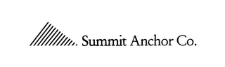 SUMMIT ANCHOR CO.