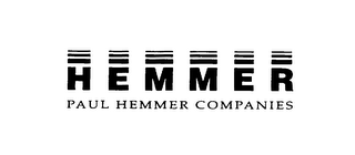 H E M M E R PAUL HEMMER COMPANIES