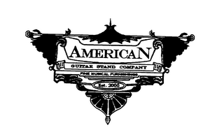 AMERICAN GUITAR STAND COMPANY FINE MUSICAL FURNISHINGS EST. 2000