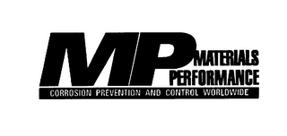 MP MATERIALS PERFORMANCE CORROSION PREVENTION AND CONTROL WORLDWIDE