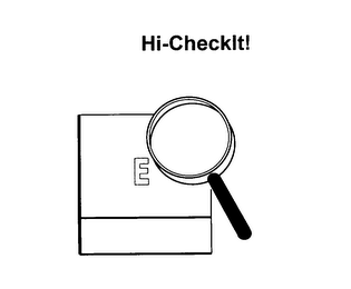 HI-CHECKIT! E