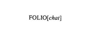 FOLIO[CHAT]