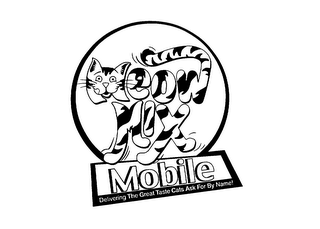 MEOW MIX MOBILE DELIVERING THE GREAT TASTE CATS ASK FOR BY NAME!