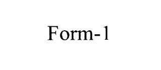 FORM-1