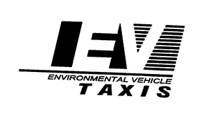 EV ENVIRONMENTAL VEHICLE TAXIS