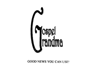 FINALLY A VOICE YOUR CHILD CAN LISTEN TO GOSPEL GRANDMA GOOD NEWS YOU CAN USE!