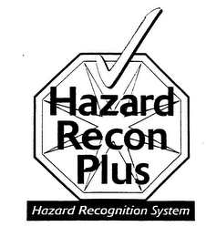 HAZARD RECON PLUS HAZARD RECOGNITION SYSTEM