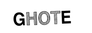 GHOTE