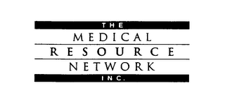 THE MEDICAL RESOURCE NETWORK INC.