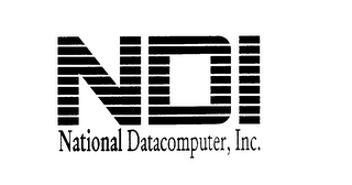 NDI NATIONAL DATACOMPUTER, INC.