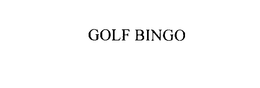 GOLF BINGO