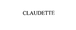 CLAUDETTE
