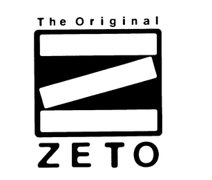 THE ORIGINAL ZETO