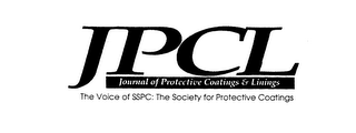 JPCL JOURNAL OF PROTECTIVE COATINGS & LININGS THE VOICE OF SSPC: THE SOCIETY FOR PROTECTIVE COATINGS