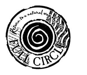 FULL CIRCLE RETURN TO A NATURAL WAY OF EATING