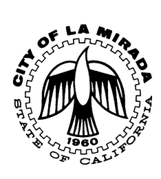 CITY OF LA MIRADA SATE OF CALIFORNIA 1960