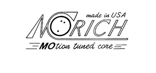 MORICH MOTION TUNED CARE MADE IN USA