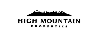 HIGH MOUNTAIN PROPERTIES