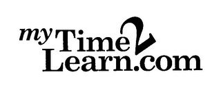 MYTIME 2 LEARN.COM