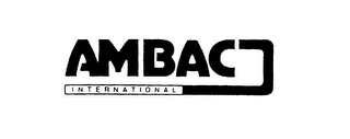 AMBAC INTERNATIONAL