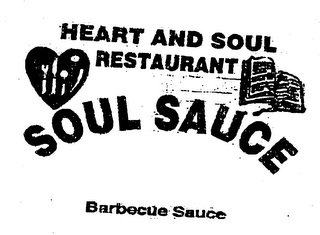 HEART AND SOUL RESTAURANT SOUL SAUCE BARBECUE SAUCE