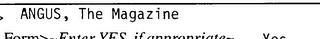 ANGUS, THE MAGAZINE