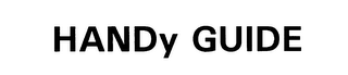 HANDY GUIDE