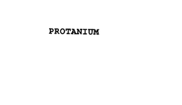 PROTANIUM