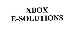 XBOX E-SOLUTIONS