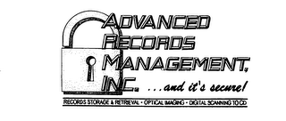 ADVANCED RECORDS MANAGEMENT, INC.