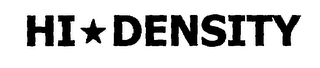 HI*DENSITY