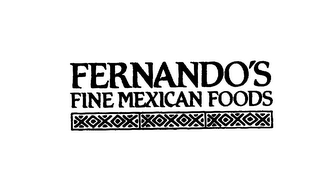 FERNANDO'S FINE MEXICAN FOODS