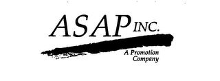 ASAP INC. A PROMOTION COMPANY