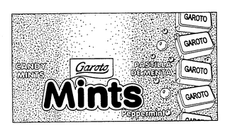 CANDY MINTS GAROTO MINTS PASTILLA DE MENTA PEPPERMINTO