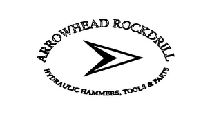 ARROWHEAD ROCKDRILL HYDRAULIC HAMMERS, TOOLS & PARTS