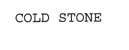 COLD STONE trademark