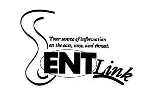 ENTLINK YOUR SOURCE OF INFORMATION ON THE EARS, NOSE AND THROAT