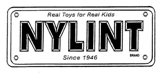 NYLINT REAL TOYS FOR REAL KIDS SINCE 1946 BRAND