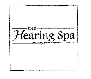 THE HEARING SPA