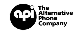 API THE ALTERNATIVE PHONE COMPANY