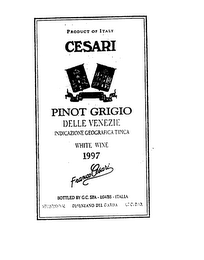 CESARI - PINOT GRIGIO DELLE VENEZIE -FRANCO CESARI