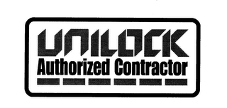 UNILOCK AUTHORIZED CONTRACTOR