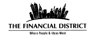 THE FINANCIAL DISTRICT WHERE PEOPLE & IDEAS MEET