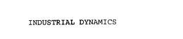 INDUSTRIAL DYNAMICS COMPANY, LTD.