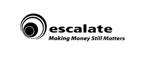 ESCALATE MAKING MONEY STILL MATTERS