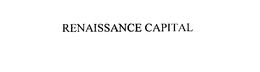 RENAISSANCE CAPITAL CORPORATION