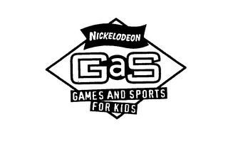 NICKELODEON GAS GAMES AND SPORTS FOR KIDS
