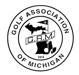 GOLF ASSOCIATION OF MICHIGAN 18 G.A.M. 1919