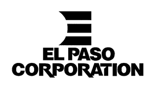 E EL PASO CORPORATION