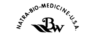 NATRA-BIO-MEDICINE-U.S.A. & BW